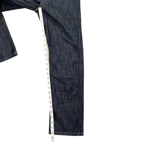 Levi’s Straight Leg Blue Jeans – Size 10 – Dark Wash 100% Cotton Classic Fit - Picture 13 of 16